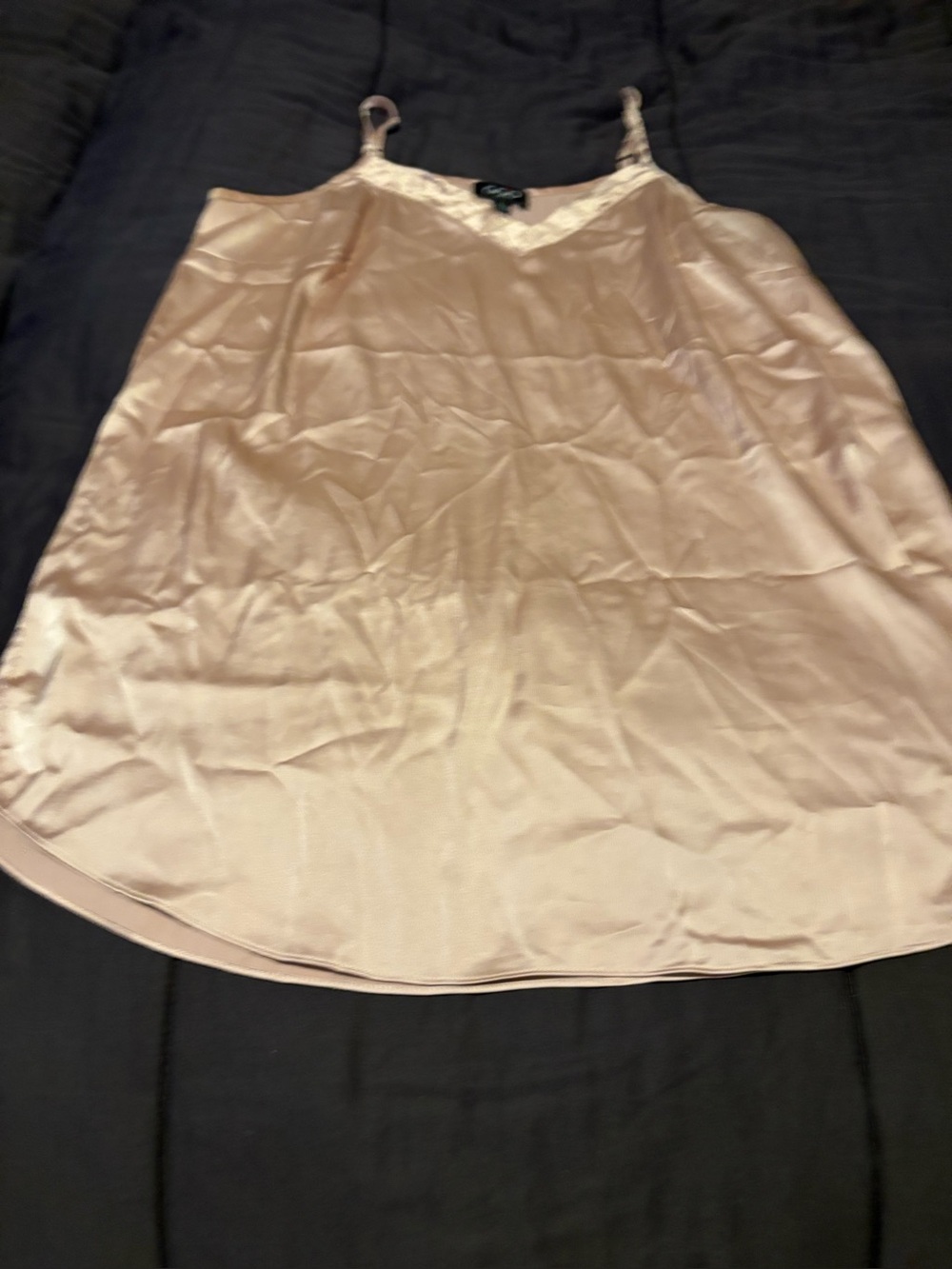 Silky Satin Cami- Blush Pink
